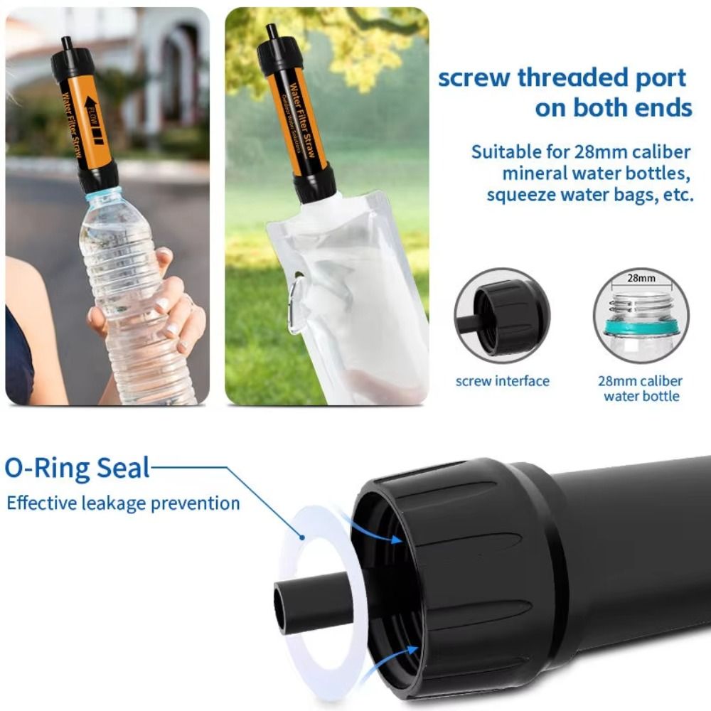 Mini Mini Water Filter Straw P - огляд і ціна Water Purification Straw