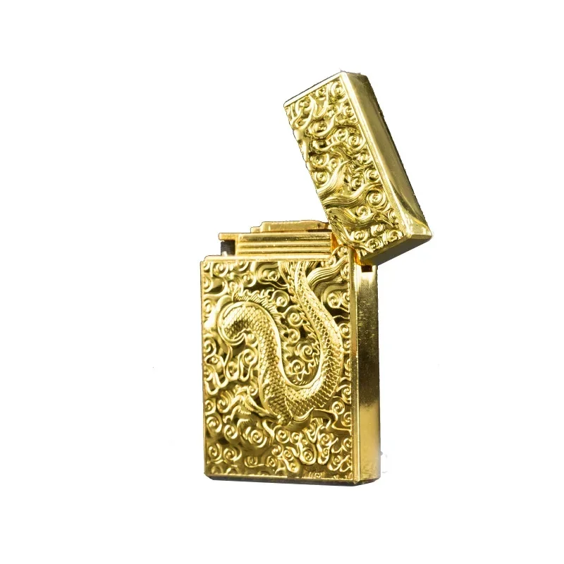 Dragon Gas Lighter Grinding Je - огляд і ціна Fire Starting Kit