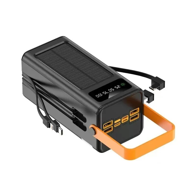 80000mAh Solar Power Bank 120W - огляд і ціна Solar Emergency Charger
