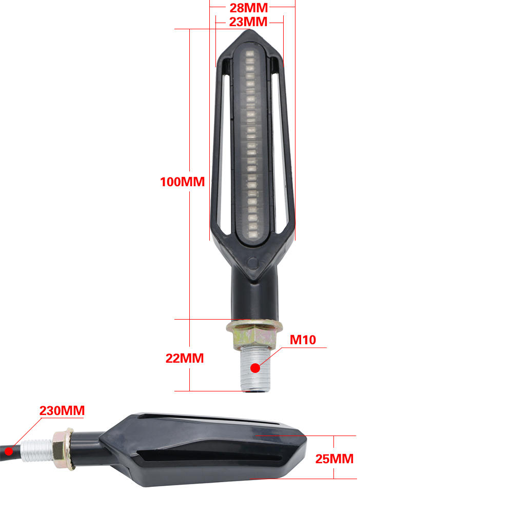 Amber Motorcycle Turn Signals  - огляд і ціна Sos Light Strobe