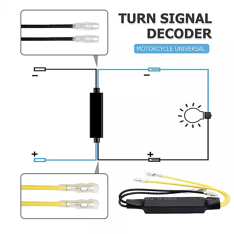 12V 21W Motorcycle Decoder Tur - огляд і ціна Sos Light Strobe