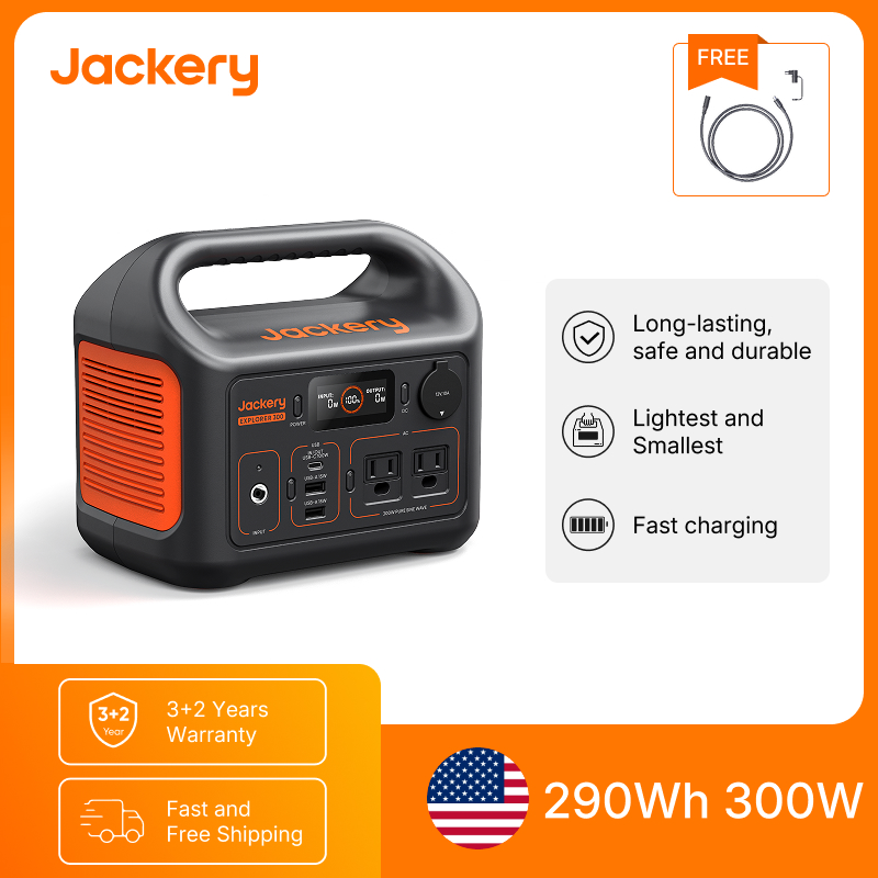 Jackery Portable Power Station - огляд і ціна Solar Emergency Charger