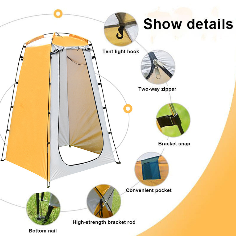 Sunshade Bathing Tents Folding - огляд і ціна Emergency Mylar Tent